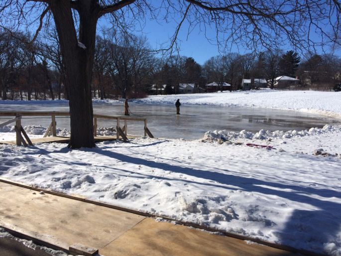 Westmorland Park Ice Rink Ice Skating Madison Parks City of